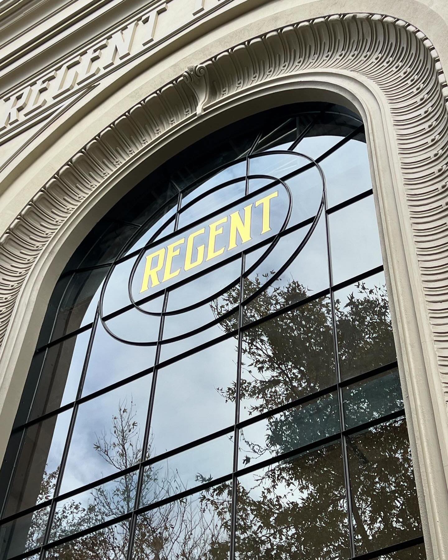 REGENT

The restoration of the original 1922 Regent Theatre facade is taking shape. Reinstating the stunning arched window, inviting natural light into a much needed space. It was a joy working through this concept and a fantastic execution by @hamiltongroupproperty